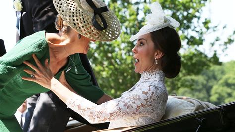 kate middleton lights up the internet by catching a falling countess at