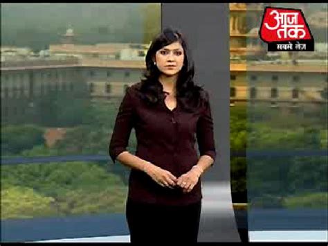Spicy Newsreaders Ritul Joshi And Navjoot Randhava Of Aajtak
