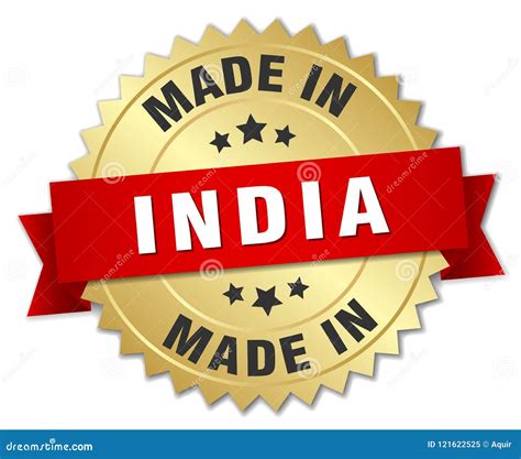 india badge stock vector illustration  shadow