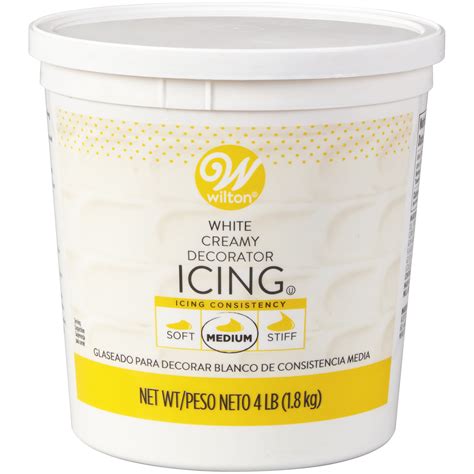 wilton creamy decorator icing white lb tub walmartcom walmartcom