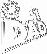 Dad Birthday Coloring Happy Pages Dads Drawing Daddy Number Color Printable Getcolorings Getdrawings Print sketch template