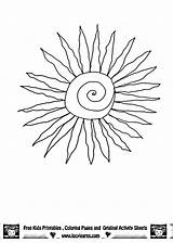 Coloring Pages Sun Printable Colouring Clipart Popular Coloringhome Library Related sketch template