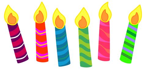 clipart birthday candles   cliparts  images