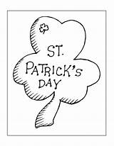 Shamrock Coloring sketch template