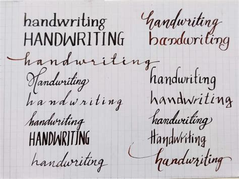 write   styles rhandwriting
