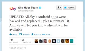 uk sky apps hacked uninstall immediately