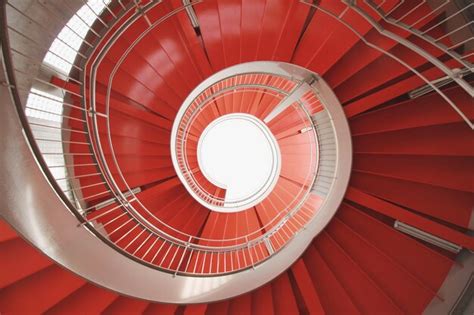 premium photo spiral staircase