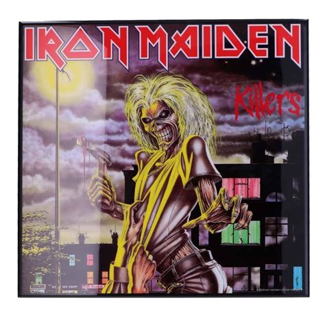 The Killers Framed Wall Art Iron Maiden Albums Iron Maiden Album