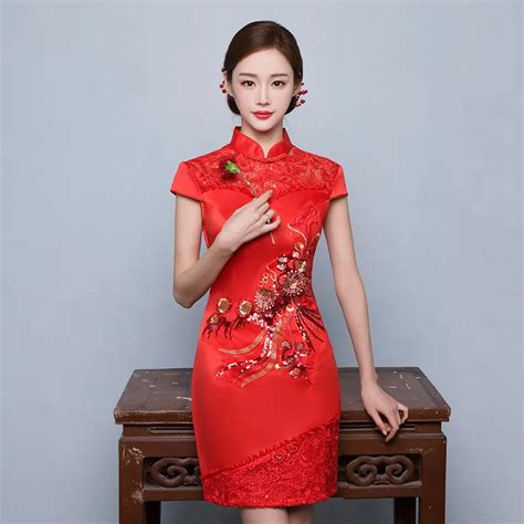 Sexy Asian Dress Chinese Style Black High Collar Split Dress Vestido