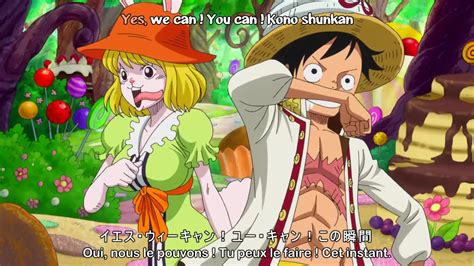 One Piece Luffy And Carrot Greedy By Millianarose On