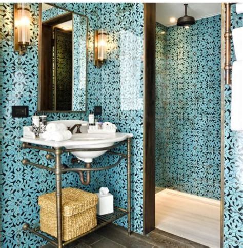 Tiled Turkish Bathroom At The Istanbul Soho House Trend
