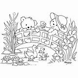 Stampavie Penny Duckling Stamp Johnson Bridge Clear Stamps sketch template