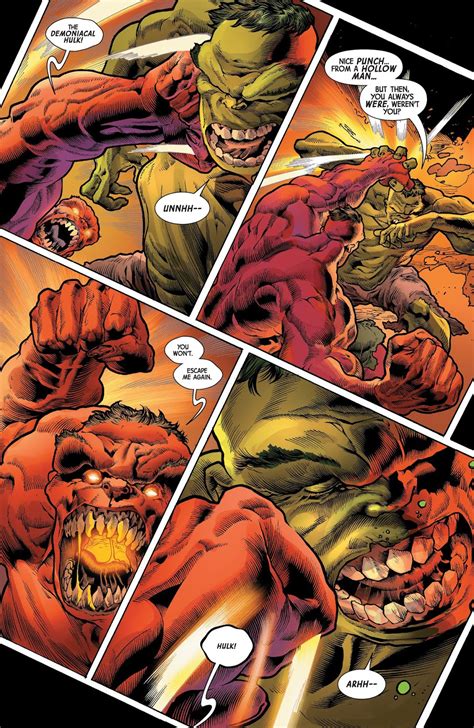 immortal hulk   red hulk comicnewbies