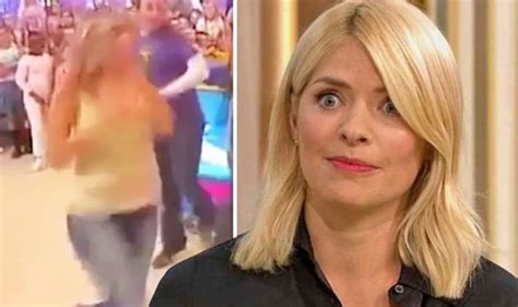 Holly Willoughby This Morning Star S Breast Pops Live On Air It Got A