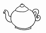 Teapot Coloring Template Clipart Tea Pot Printable Pages Clip Cartoon Colouring Teapots Templates Outline Book Library Cup Clipartbest Cliparts Pattern sketch template