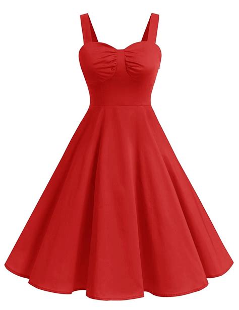 1950s retro audrey swing pinup rockabilly dress pleated vintage dress