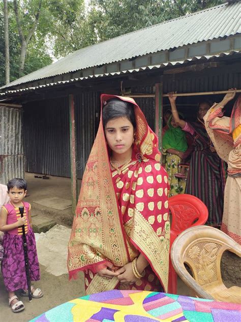 bride in bangladeshi village editorial image image of tradition