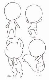 Chibi Base Body Coloring Pages Sketchite Sketch Cute Anime Deviantart Template Credit Larger Kawaii sketch template