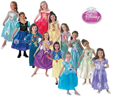 kids licensed disney princess girls book week fancy dress costume party