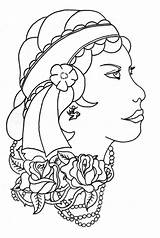 Gypsy Outline Tattoo Adding Possible Soon Colour Future Will sketch template