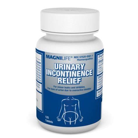 Magnilife Urinary Incontinence Relief Tablets 125 Tablets By