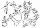 Fu Kung Bohaterowie Desenho Personagens Tigress Kolorowanka Colorat Stampare Druku Desene Amis Tudodesenhos Wydrukuj Malowankę Dreamworks Drukowanka sketch template