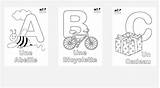 Pages French Alphabet Script Template sketch template