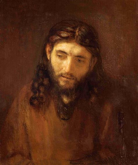 Lienzo Tela Rostro De Cristo Rembrandt Arte Decoración 50x60 750 00