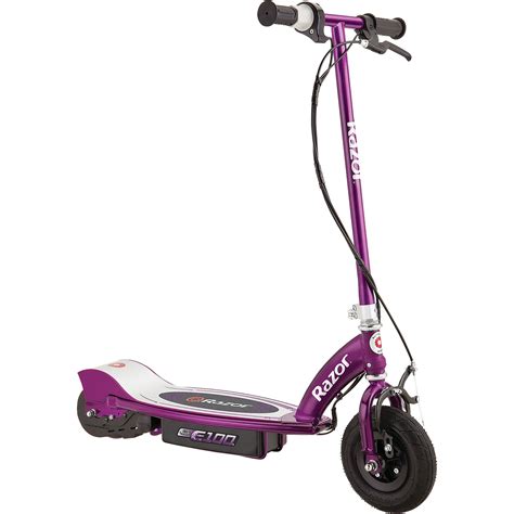 razor  electric scooter purple
