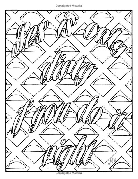Naughty Coloring Pages Printable