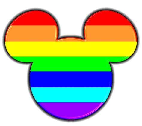 disney s rainbow pride pin mickey tattoo disney mickey ears