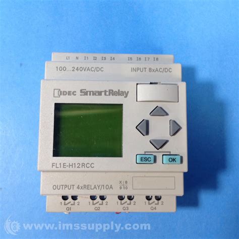 idec fle hrcc smart relay programmable cpu ims supply