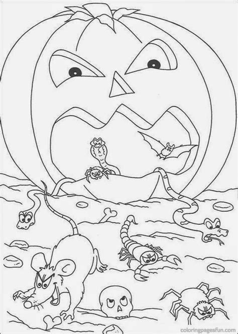 hallow holics anonymous spooky coloring pages