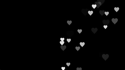 Hearts With Black Background 40 Pictures