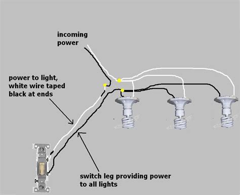 lights  series wiring diagram
