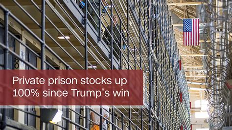 private prison stocks up 100 since trump s win