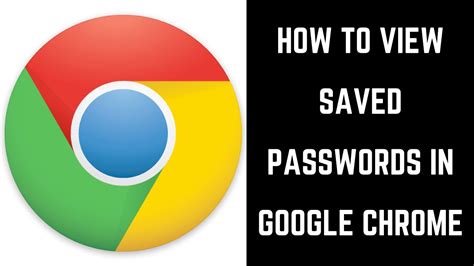 view google chrome saved passwords urtalks