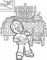 Chanukah Story Coloring Pages Getcolorings Color sketch template