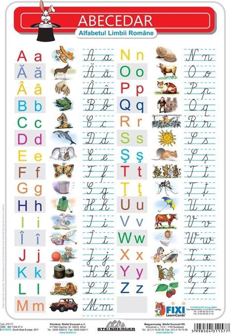 alfabetul cu liniatura tip  duo plansa de perete stiefel romania alfabet citaten