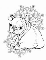 Puppy Elsharouni Fineartamerica Bulldogs Zentangle sketch template