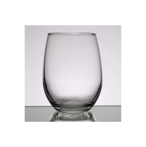 Set Of 6 Stemless 9 Oz White Wine Glass Libbey 207 W Signature