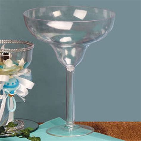 12 Giant Plastic Margarita Glass Centerpiece Set Of 10 Etsy