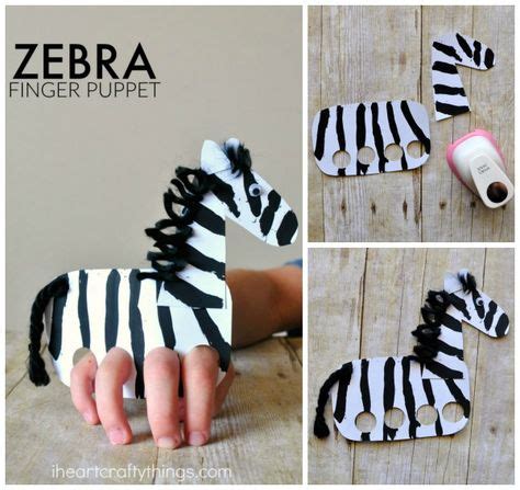 galloping finger puppet zebra craft kids games zebra craft animal