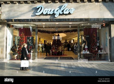 douglas perfume shop  duesseldorf germany stock photo alamy