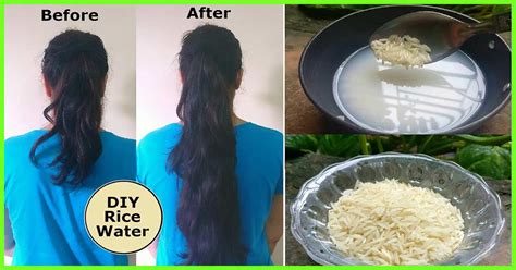 rice water  hair  simple  easy methods
