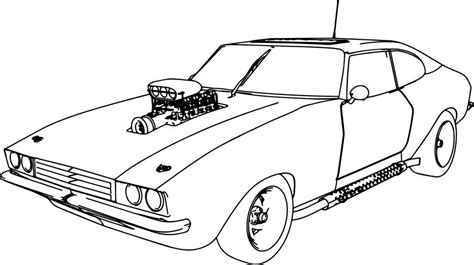 fast  furious coloring pages muscle car cars coloring pages race