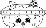 Coloring Shopkins Tarts Queen Pages Coloringpages101 sketch template