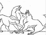 Coloring Balto Pages Printable Jenna Popular Wolf Library Clipart Coloringhome sketch template
