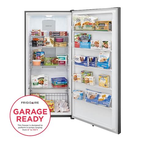 Frigidaire 20 Cu Ft Garage Ready Frost Free Upright Freezer Carbon