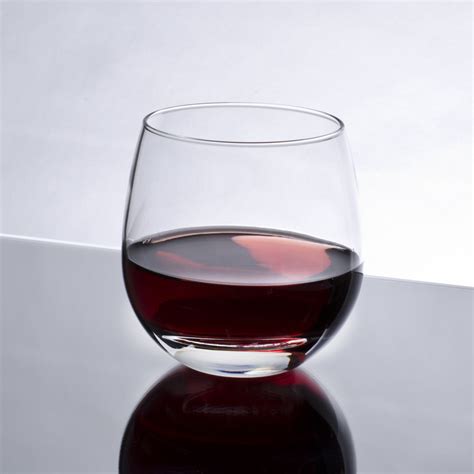 Libbey 238 15 Oz Stemless Red Wine Glass 12 Case